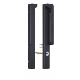 Henray Bar Lock TS-1026J Black Aluminum Sliding Door Security Lock