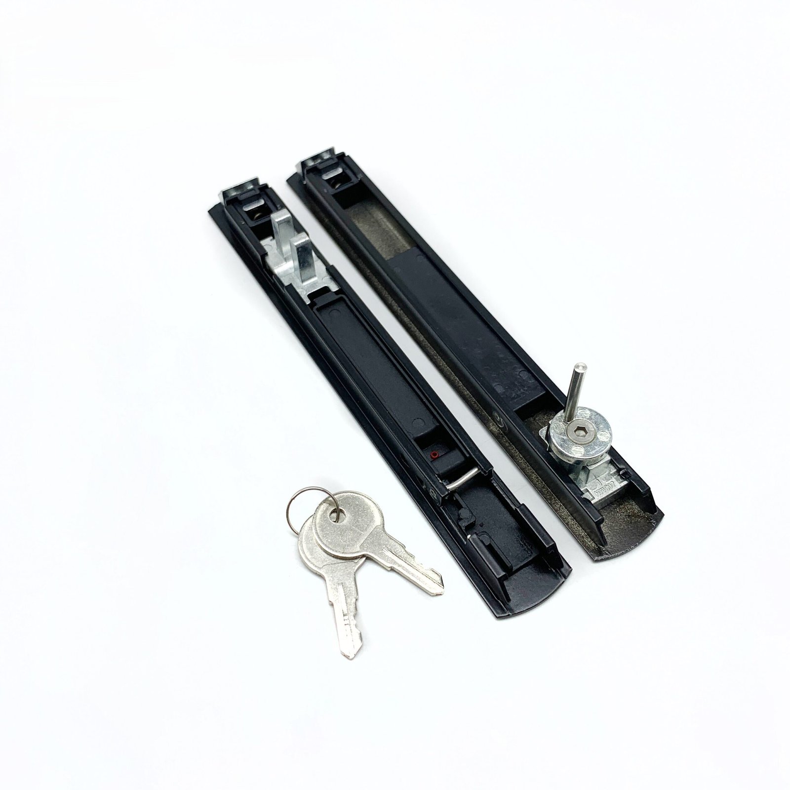 Henray TS-1007 sliding door lock installation parts